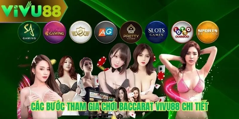 Các bước tham gia chơi baccarat Vivu88 chi tiết