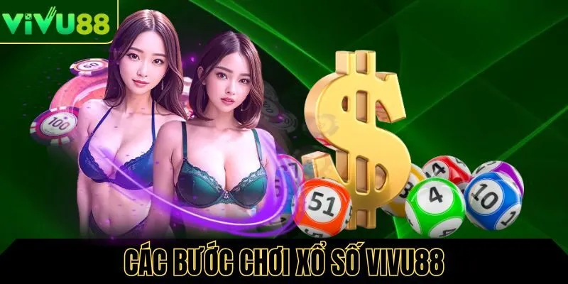 Các bước để tham gia chơi xổ số Vivu88